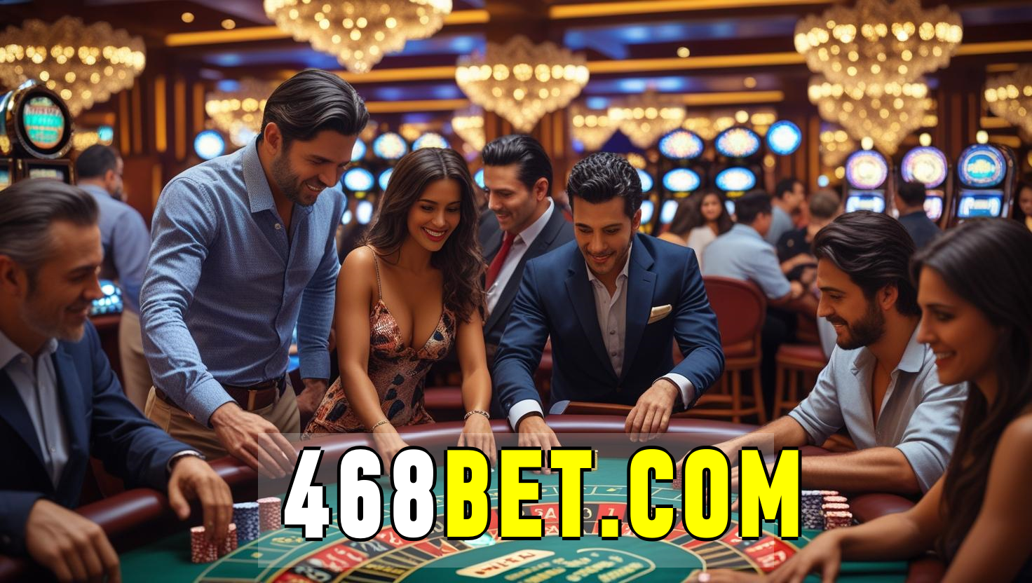 468bet: Caça-níqueis e Bônus Imperdíveis no Cassino ao Vivo!